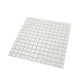 Cotton White 12 x 12 Glossy Glass Mosaic Tile