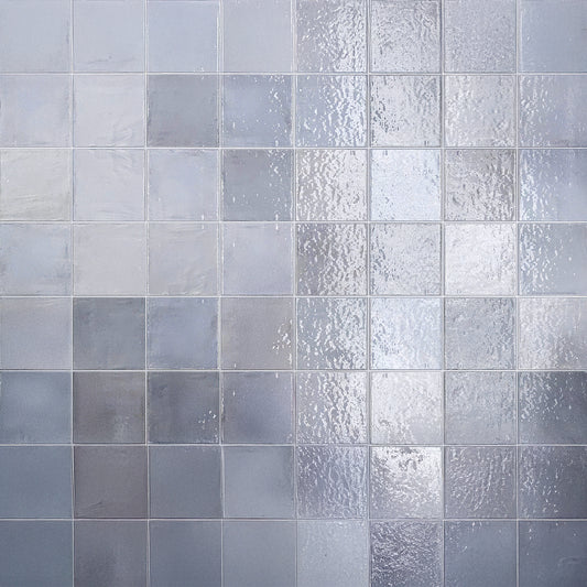 Icy Lilac 5 x 5 Glossy Ceramic Square Tile