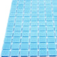 Aqua Blue 12 x 12 Glossy Glass Mosaic Tile