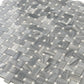 Porpoise Gray 12x12 Polished Bardiglio Nuvolato , Eastern White Marble Mosaic Tile