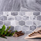 Gray 12 x 12 Polished Marble Mosaic Tile