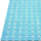 Cadet Blue 12 x 12 Glossy Glass Mosaic Tile