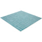 Blue-Green 12 x 12 Glossy Glass Mosaic Tile