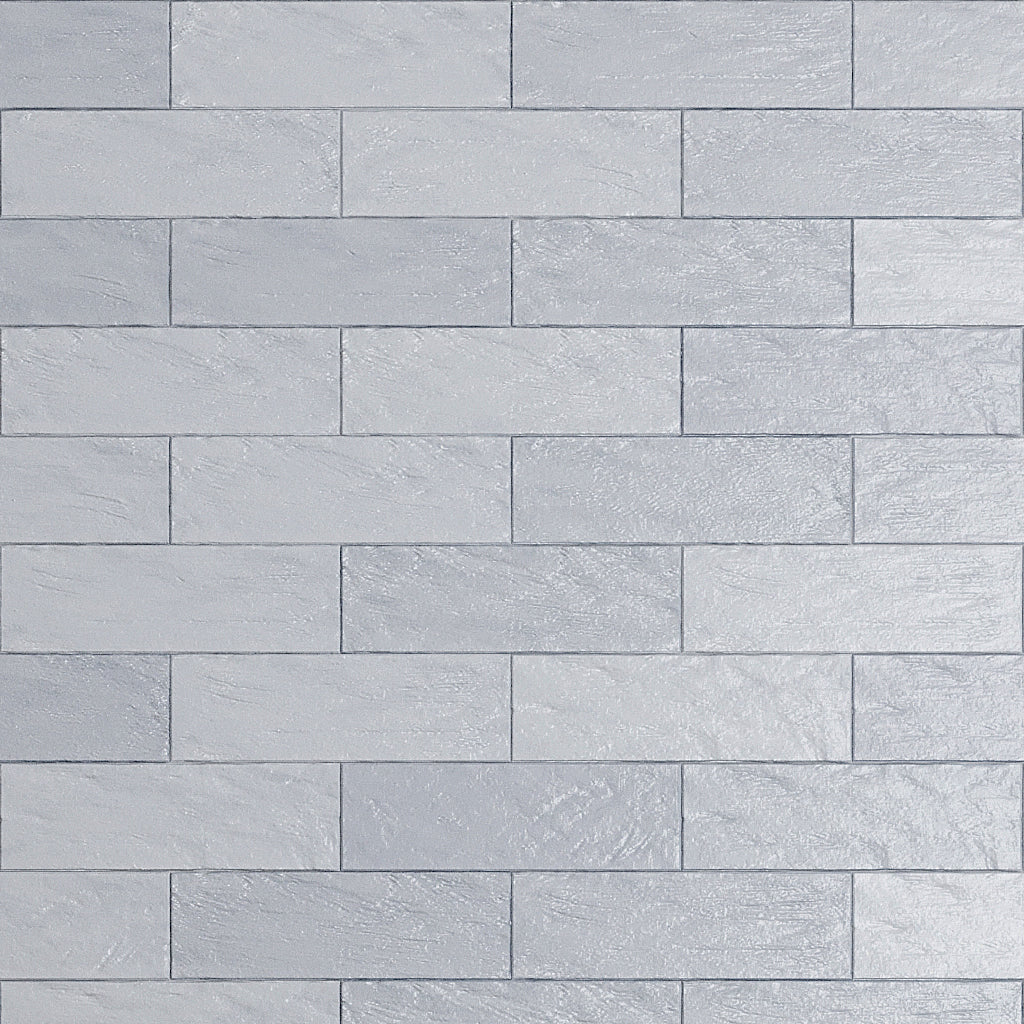 Gray 2.5 x 8 Glossy, Matte Ceramic Subway Tile