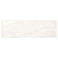 white ceramic subway tile with 2.5x8 inches glossy and matte finish