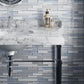 White and Blue 12 x 12 Glossy, Matte Glass Mosaic Tile