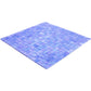 Rainbow Blue 12 x 12 Glossy Glass Mosaic Tile