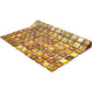 Light Bronze 12 x 12 Polished Shell, Mother of Pearl Mosaic Tile