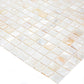 Shell White 12 x 12 Polished Shell, Mother of Pearl Mosaic Tile