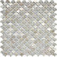 Chiffon White 12 x 12 Polished Shell, Mother of Pearl Mosaic Tile