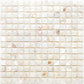 Shell White 12 x 12 Polished Shell, Mother of Pearl Mosaic Tile