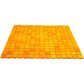 Honey Orange 12 x 12 Glossy Glass Mosaic Tile