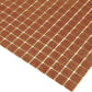 Apricot Red 12 x 12 Glossy Glass Mosaic Tile - Sample