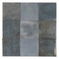 Slate Blue 6x6 Glossy Porcelain Zellige Square Tile - Sample
