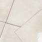 Creamy off-white 6x6 Glossy Porcelain Zellige Square Tile