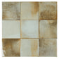 Celadon Green 6x6 Glossy Porcelain Zellige Square Tile - Sample