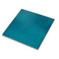 Tropical Teal 6x6 Glossy Porcelain Zellige Square Tile