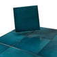 Tropical Teal 6x6 Glossy Porcelain Zellige Square Tile - Sample