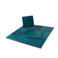 Tropical Teal 6x6 Glossy Porcelain Zellige Square Tile - Sample