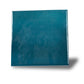 Tropical Teal 6x6 Glossy Porcelain Zellige Square Tile - Sample