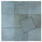 Dusty Blue 6x6 Matte Porcelain Zellige Square Tile - Sample