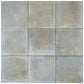 Coastal Mist 6x6 Matte Porcelain Zellige Square Tile - Sample