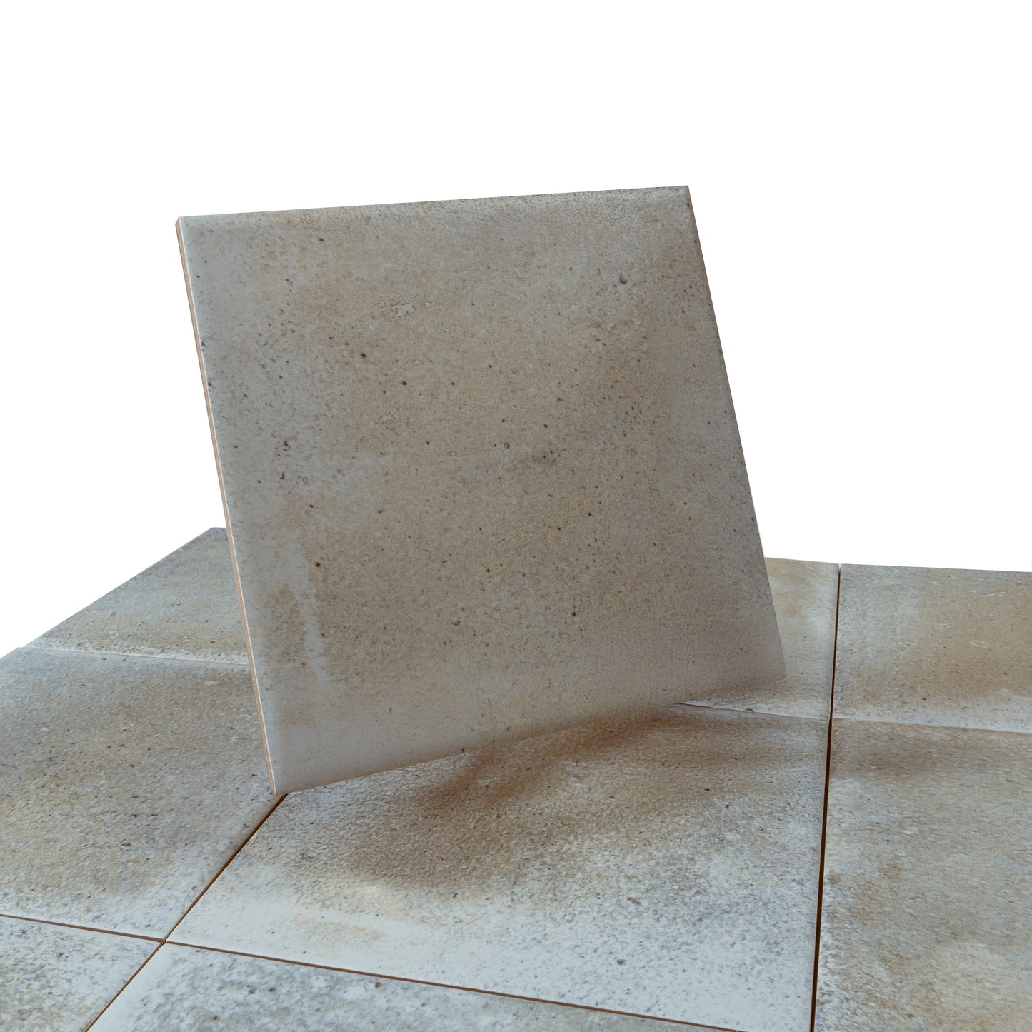 Coastal Mist 6x6 Matte Porcelain Zellige Square Tile