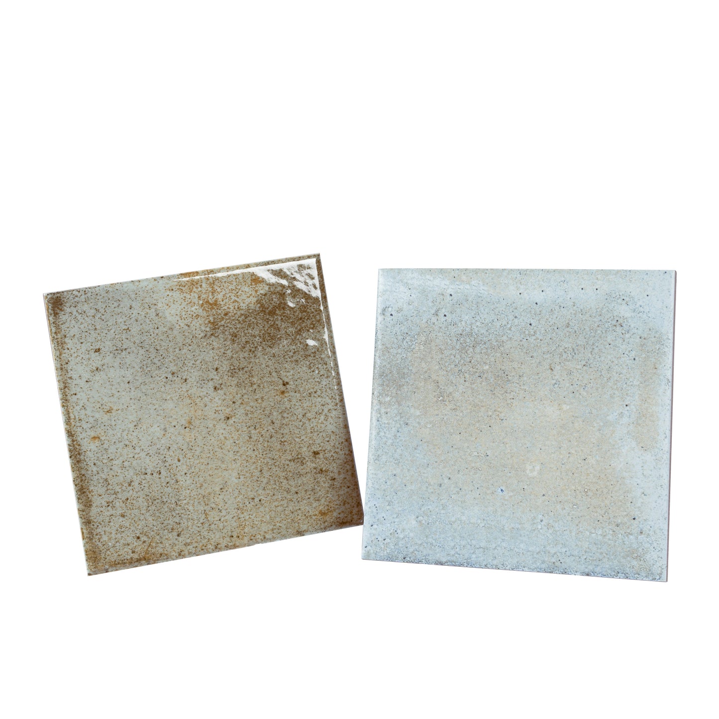 Coastal Mist 6x6 Matte Porcelain Zellige Square Tile - Sample