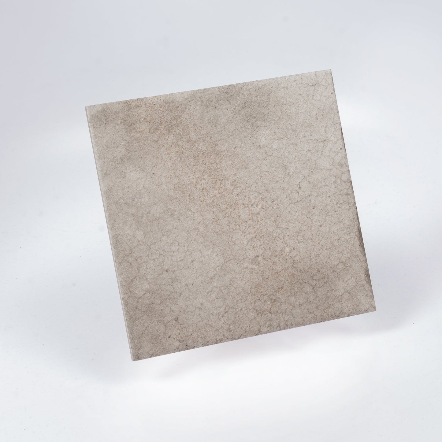 Cool Gray 6x6 Matte Porcelain Zellige Square Tile - Sample