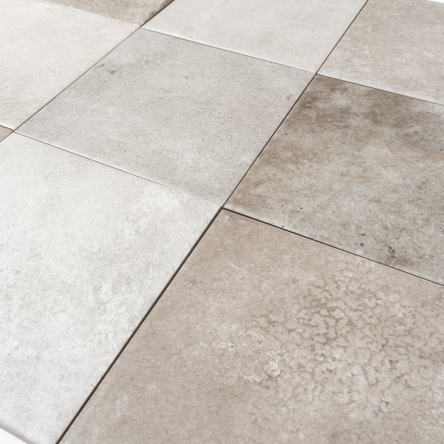 Cool Gray 6x6 Matte Porcelain Zellige Square Tile - Sample