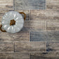 Wooden Brown 12 x 12 Glossy Glass Mosaic Tile