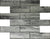 Light Gray 12 x 12 Glossy Glass Mosaic Tile