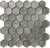 Gray 12 x 12 Glossy Glass Mosaic Tile