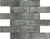 Coin Gray 12 x 12 Glossy Glass Mosaic Tile