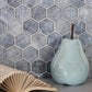 Coin Gray 12 x 12 Glossy Glass Mosaic Tile