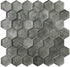 Light Gray 12 x 12 Glossy Glass Mosaic Tile