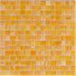 Golden Yellow 12 x 12 Glossy Glass Mosaic Tile