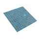 Bright Cerulean Blue 12 x 12 Glossy Glass Mosaic Tile