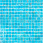 Vivid Sky Blue 12 x 12 Glossy Glass Mosaic Tile