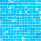 Arctic Blue 12 x 12 Glossy Glass Mosaic Tile