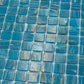 Blue 12 x 12 Glossy Glass Mosaic Tile