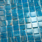 Blue 12 x 12 Glossy Glass Mosaic Tile