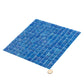 Trypan Blue 12 x 12 Glossy Glass Mosaic Tile