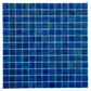 Trypan Blue 12 x 12 Glossy Glass Mosaic Tile