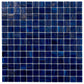 Egyptian Blue 12 x 12 Glossy Glass Mosaic Tile - Sample