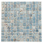 Manatee Blue 12 x 12 Glossy Glass Mosaic Tile