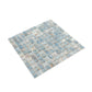 Manatee Blue 12 x 12 Glossy Glass Mosaic Tile