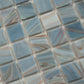 Manatee Blue 12 x 12 Glossy Glass Mosaic Tile