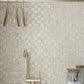 Shell White 12 x 12 Shell Polished Mother of Pearl Mosaic Tile
