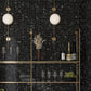 Black 12 x 12 Polished Nero Marquina Marble Mosaic Tile
